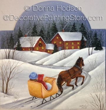 Winter Sleigh Ride ePacket by Donna Hodson - PDF DOWNLOAD